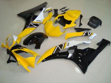 Discount 2006-2007 Yellow Yamaha YZF R6 Motorbike Fairings UK