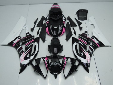 Discount 2006-2007 Pink Star Yamaha YZF R6 Bike Fairings UK