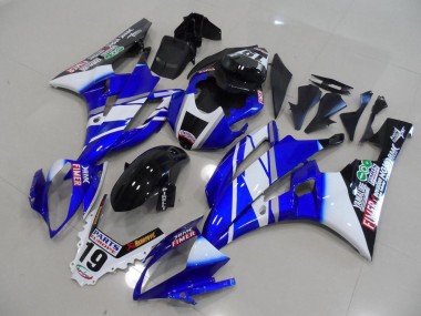 Discount 2006-2007 Blue Sterilgarda Yamaha YZF R6 Motor Bike Fairings UK