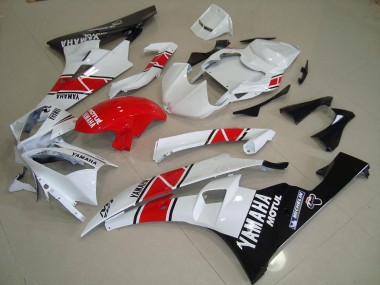 Discount 2006-2007 Red White Black Yamaha YZF R6 Motor Fairings UK