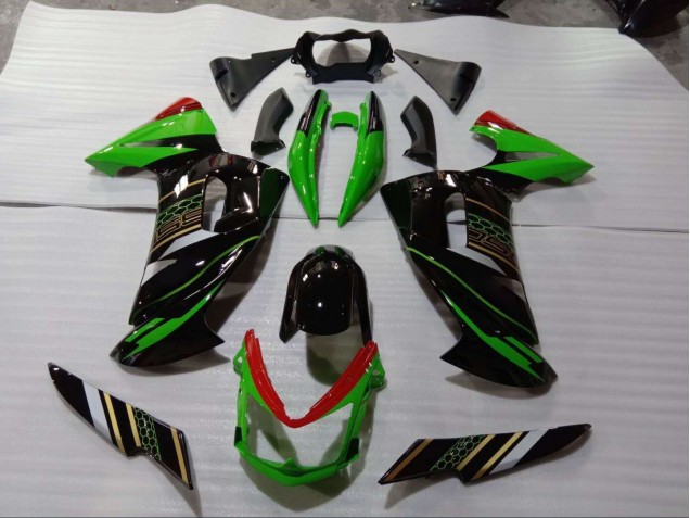 Discount 2006-2008 Green Black Kawasaki EX650 Bike Fairings UK Discount 2006-2008 Green Black Kawasaki EX650 Bike Fairings UK