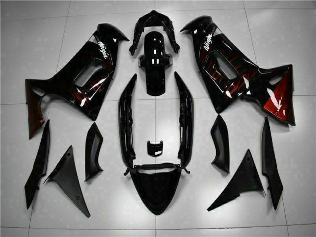 Discount 2006-2008 Red Flame Kawasaki EX650 Motorcycle Fairing UK Discount 2006-2008 Red Flame Kawasaki EX650 Motorcycle Fairing UK