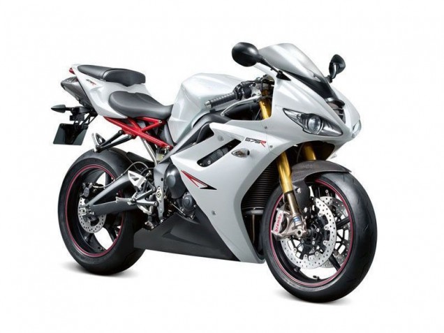 Discount 2006-2008 White Black Triumph Daytona 675 Triple Motorbike Fairings UK Discount 2006-2008 White Black Triumph Daytona 675 Triple Motorbike Fairings UK