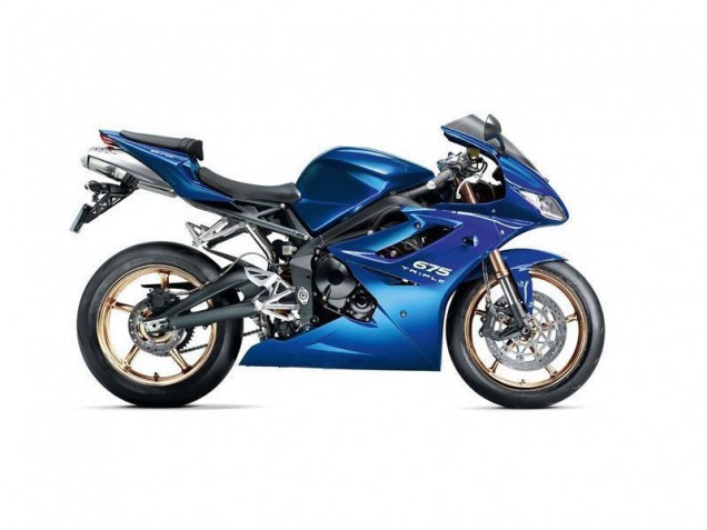 Discount 2006-2008 Blue Triumph Daytona 675 Triple Motorcycle Fairing Kits UK Discount 2006-2008 Blue Triumph Daytona 675 Triple Motorcycle Fairing Kits UK