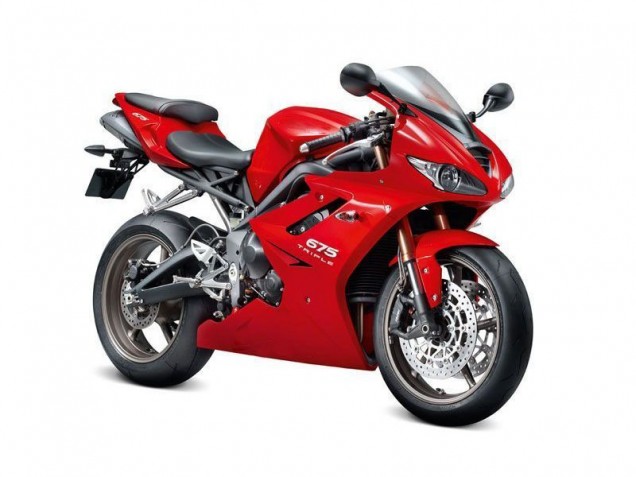 Discount 2006-2008 Red Triumph Daytona 675 Triple Motorbike Fairing UK Discount 2006-2008 Red Triumph Daytona 675 Triple Motorbike Fairing UK