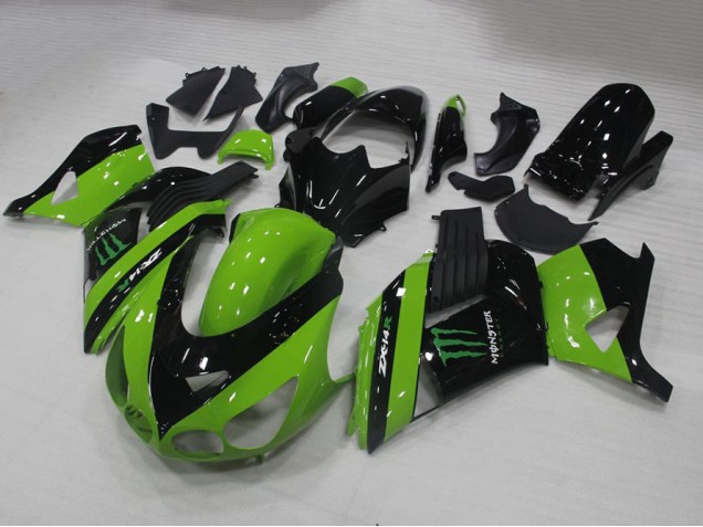 Discount 2006-2011 Green Monster Kawasaki ZX14R ZZR1400 Motorbike Fairing UK Discount 2006-2011 Green Monster Kawasaki ZX14R ZZR1400 Motorbike Fairing UK