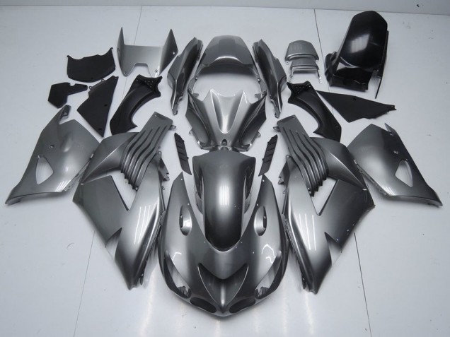 Discount 2006-2011 Glossy Grey Kawasaki ZX14R ZZR1400 Replacement Motorcycle Fairings UK Discount 2006-2011 Glossy Grey Kawasaki ZX14R ZZR1400 Replacement Motorcycle Fairings UK