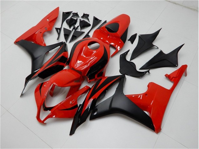 Discount 2007-2008 Black Red Honda CBR600RR Motorcycle Fairing Kit UK Discount 2007-2008 Black Red Honda CBR600RR Motorcycle Fairing Kit UK