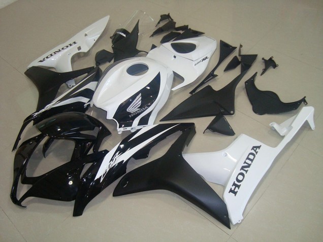 Discount 2007-2008 Matte Black White Honda CBR600RR Bike Fairing Kit UK Discount 2007-2008 Matte Black White Honda CBR600RR Bike Fairing Kit UK