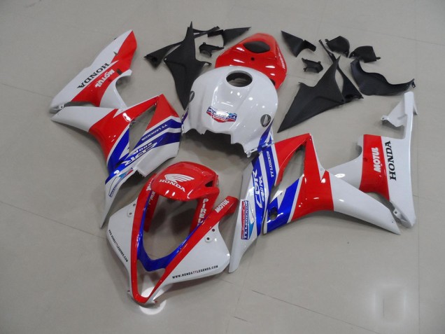 Discount 2007-2008 White Red Blue Motul Honda CBR600RR Motorbike Fairing Kits UK Discount 2007-2008 White Red Blue Motul Honda CBR600RR Motorbike Fairing Kits UK