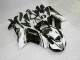 Discount 2007-2008 Black White Kawasaki ZX6R Bike Fairings UK Discount 2007-2008 Black White Kawasaki ZX6R Bike Fairings UK