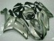 Discount 2007-2008 Silver Kawasaki ZX6R Motorcycle Fairings Kits UK Discount 2007-2008 Silver Kawasaki ZX6R Motorcycle Fairings Kits UK