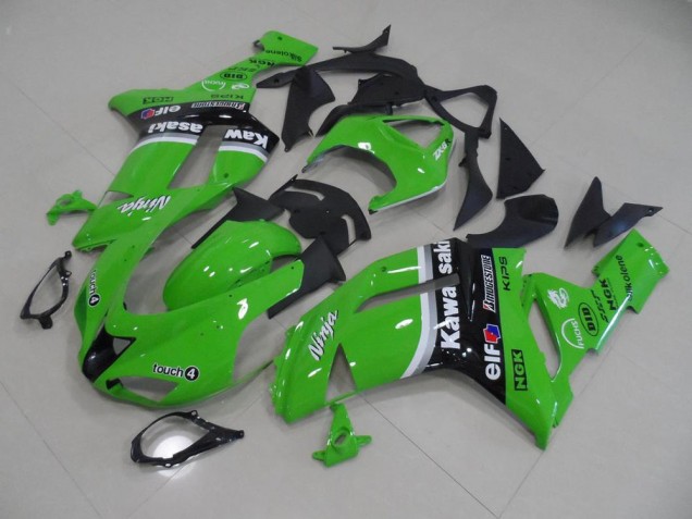 Discount 2007-2008 Green Arrow Kawasaki ZX6R Motorbike Fairing Kits UK Discount 2007-2008 Green Arrow Kawasaki ZX6R Motorbike Fairing Kits UK