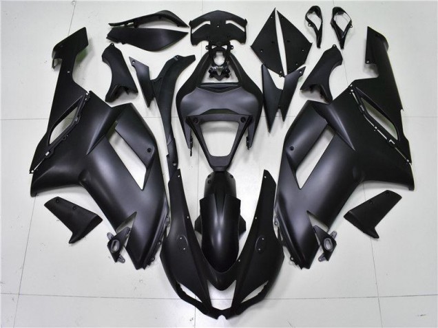 Discount 2007-2008 Matte Black Kawasaki ZX6R Bike Fairing Kit UK Discount 2007-2008 Matte Black Kawasaki ZX6R Bike Fairing Kit UK