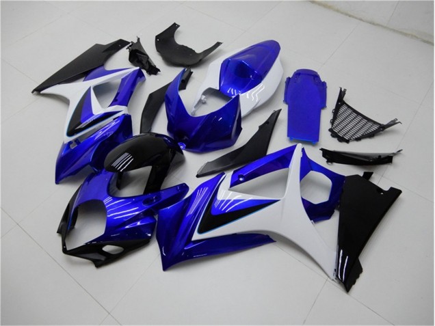 Discount 2007-2008 Blue White Black Suzuki GSXR 1000 K7 Motorcylce Fairings UK Discount 2007-2008 Blue White Black Suzuki GSXR 1000 K7 Motorcylce Fairings UK