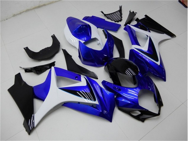 Discount 2007-2008 Blue White Black Suzuki GSXR 1000 K7 Motorcylce Fairings UK Discount 2007-2008 Blue White Black Suzuki GSXR 1000 K7 Motorcylce Fairings UK