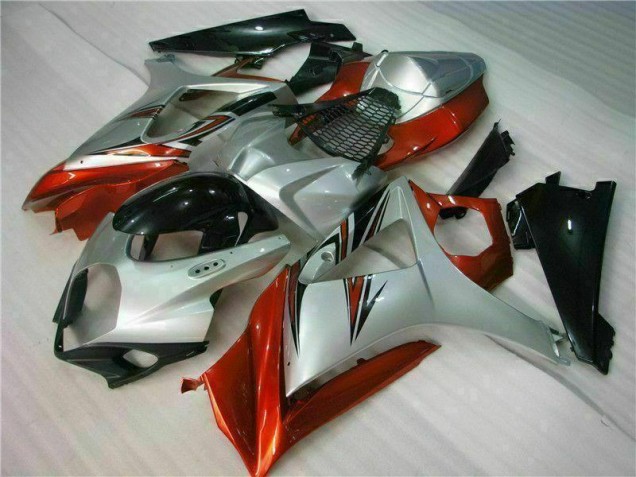 Discount 2007-2008 Brown Silver Suzuki GSXR 1000 K7 Motorbike Fairings UK Discount 2007-2008 Brown Silver Suzuki GSXR 1000 K7 Motorbike Fairings UK
