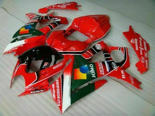 Discount 2007-2008 Red Suzuki GSXR 1000 K7 Replacement Motorcycle Fairings UK Discount 2007-2008 Red Suzuki GSXR 1000 K7 Replacement Motorcycle Fairings UK