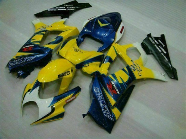 Discount 2007-2008 Yellow Suzuki GSXR 1000 K7 Motorbike Fairing Kits UK Discount 2007-2008 Yellow Suzuki GSXR 1000 K7 Motorbike Fairing Kits UK