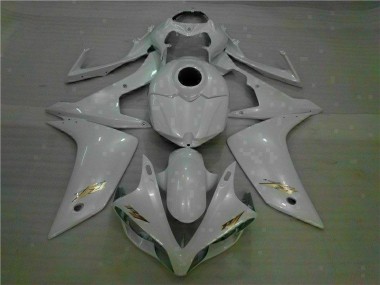 Discount 2007-2008 White Yamaha YZF R1 Motorbike Fairings UK