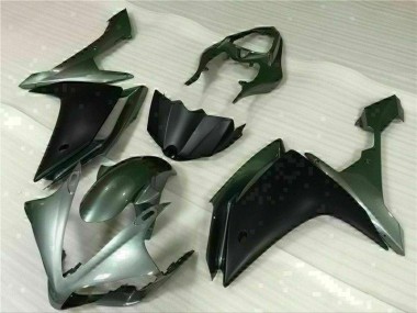 Discount 2007-2008 Black Yamaha YZF R1 Motorcycle Fairing Kits UK