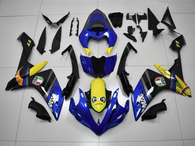Discount 2007-2008 Blue Shark Yamaha YZF R1 Motorcycle Fairing Kit UK Discount 2007-2008 Blue Shark Yamaha YZF R1 Motorcycle Fairing Kit UK