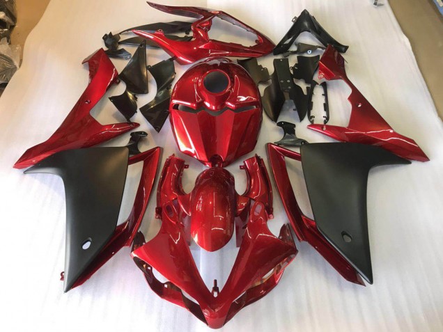 Discount 2007-2008 Matte Black Red Yamaha YZF R1 Motorbike Fairing Kits UK Discount 2007-2008 Matte Black Red Yamaha YZF R1 Motorbike Fairing Kits UK