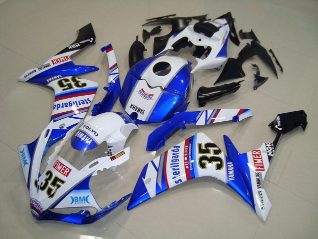 Discount 2007-2008 Blue Stickers Yamaha YZF R1 Motorcycle Fairings UK Discount 2007-2008 Blue Stickers Yamaha YZF R1 Motorcycle Fairings UK