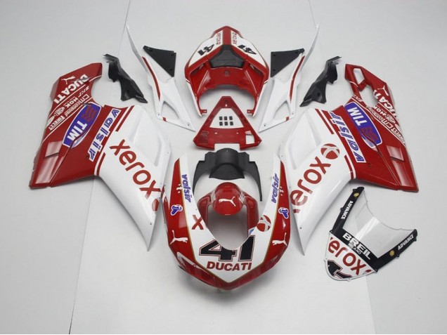 Discount 2007-2014 OEM Style Xerox with 41 Ducati 848 1098 1198 Motorcyle Fairings UK Discount 2007-2014 OEM Style Xerox with 41 Ducati 848 1098 1198 Motorcyle Fairings UK