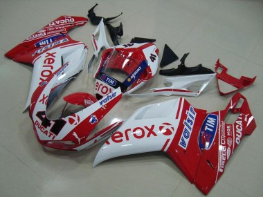 Discount 2007-2014 Special Xerox Ducati 848 1098 1198 Bike Fairing UK