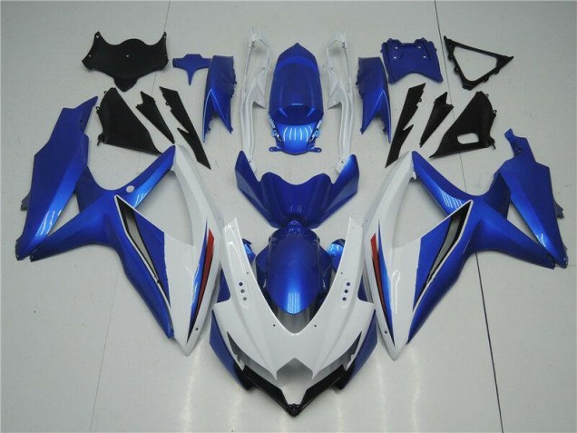 Discount 2008-2010 White Blue Suzuki GSXR 600/750 Replacement Fairings UK Discount 2008-2010 White Blue Suzuki GSXR 600/750 Replacement Fairings UK