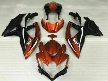 Discount 2008-2010 Red Black Suzuki GSXR 600/750 Motorbike Fairings UK