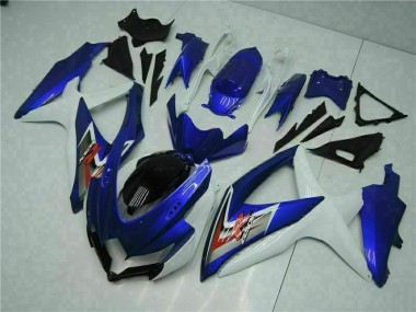 Discount 2008-2010 Blue White Suzuki GSXR 600/750 Motorbike Fairing UK