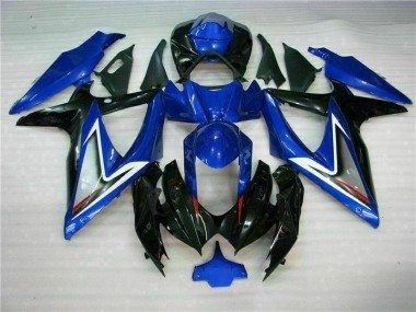 Discount 2008-2010 Blue Black Suzuki GSXR 600/750 Motorcycle Fairing Kit UK