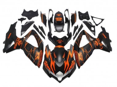 Discount 2008-2010 Black Orange Suzuki GSXR 600/750 Bike Fairings UK