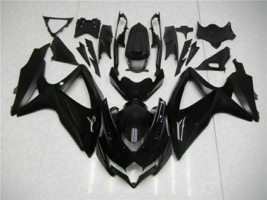 Discount 2008-2010 Black Suzuki GSXR 600/750 Bike Fairings UK
