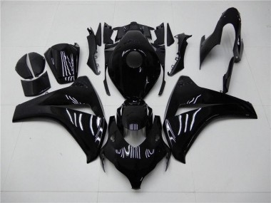 Discount 2008-2011 Glossy Black Honda CBR1000RR Motor Fairings UK