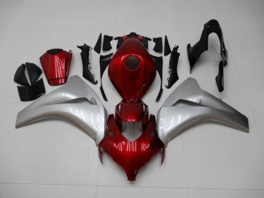 Discount 2008-2011 Red Silver Honda CBR1000RR Motorbike Fairings UK