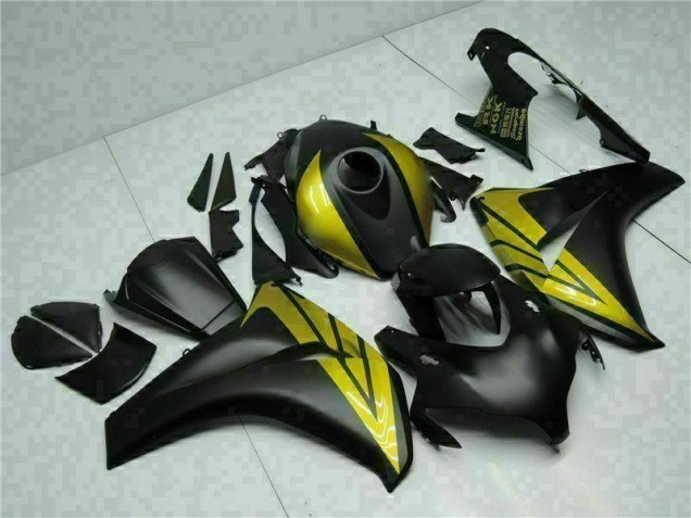 Discount 2008-2011 Black Gold Honda CBR1000RR Replacement Motorcycle Fairings UK Discount 2008-2011 Black Gold Honda CBR1000RR Replacement Motorcycle Fairings UK