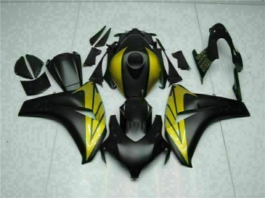 Discount 2008-2011 Black Gold Honda CBR1000RR Replacement Motorcycle Fairings UK