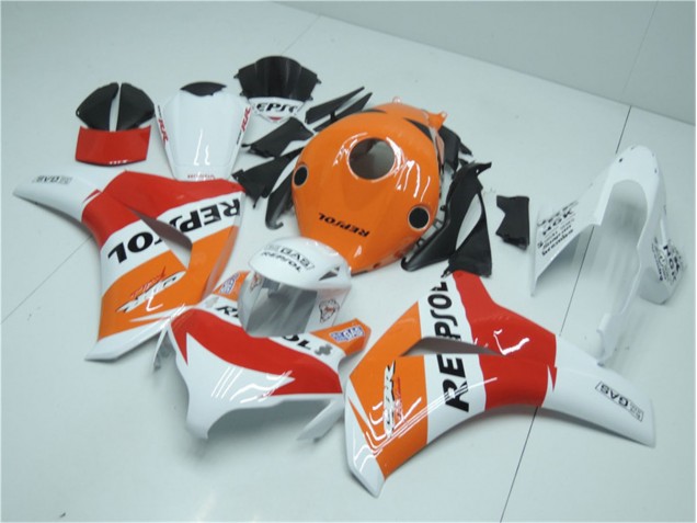 Discount 2008-2011 Orange White Red Repsol Honda CBR1000RR Motorcycle Fairing Kits UK Discount 2008-2011 Orange White Red Repsol Honda CBR1000RR Motorcycle Fairing Kits UK