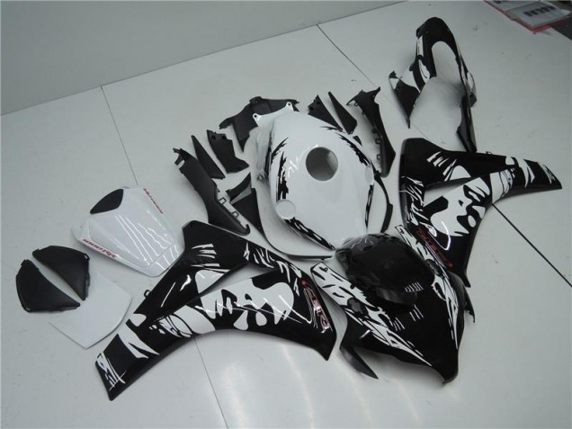 Discount 2008-2011 Black White Honda CBR1000RR Motorbike Fairing UK Discount 2008-2011 Black White Honda CBR1000RR Motorbike Fairing UK