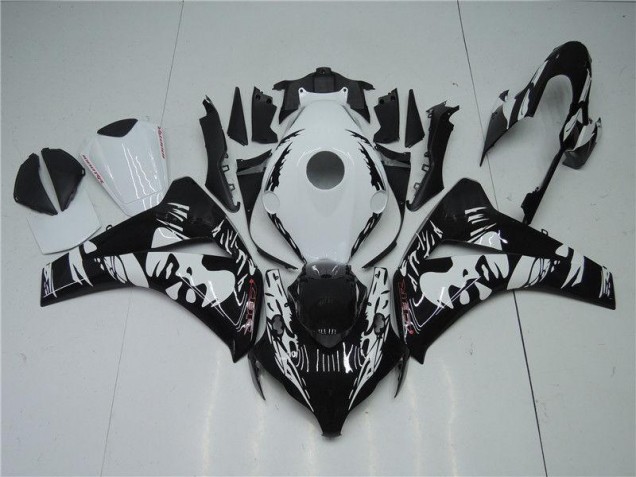 Discount 2008-2011 Black White Honda CBR1000RR Motorbike Fairing UK Discount 2008-2011 Black White Honda CBR1000RR Motorbike Fairing UK