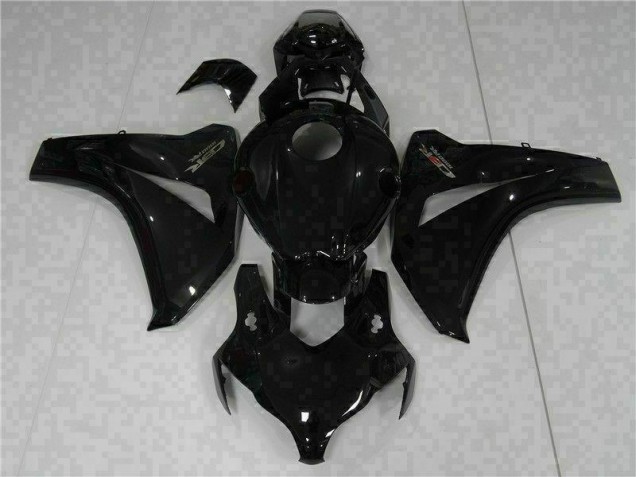Discount 2008-2011 Glossy Black Honda CBR1000RR Bike Fairings UK