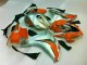Discount 2008-2011 Silver Orange Honda CBR1000RR Bike Fairings UK