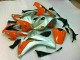 Discount 2008-2011 Silver Orange Honda CBR1000RR Bike Fairings UK