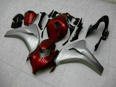 Discount 2008-2011 Red Silver Honda CBR1000RR Replacement Motorcycle Fairings UK