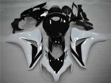 Discount 2008-2011 White Black Honda CBR1000RR Motorbike Fairing Kits UK