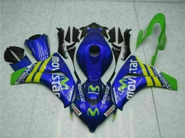 Discount 2008-2011 Green Blue Honda CBR1000RR Motorcycle Replacement Fairings UK