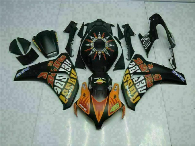 Discount 2008-2011 Orange Black Honda CBR1000RR Motorcyle Fairings UK Discount 2008-2011 Orange Black Honda CBR1000RR Motorcyle Fairings UK